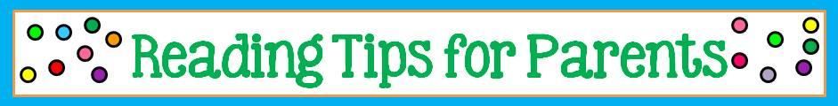 Reading Tips for Parents 